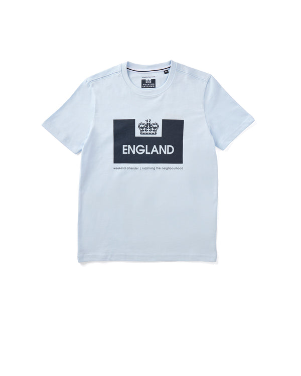 Kids Country Serie England T-Shirt Hellblau
