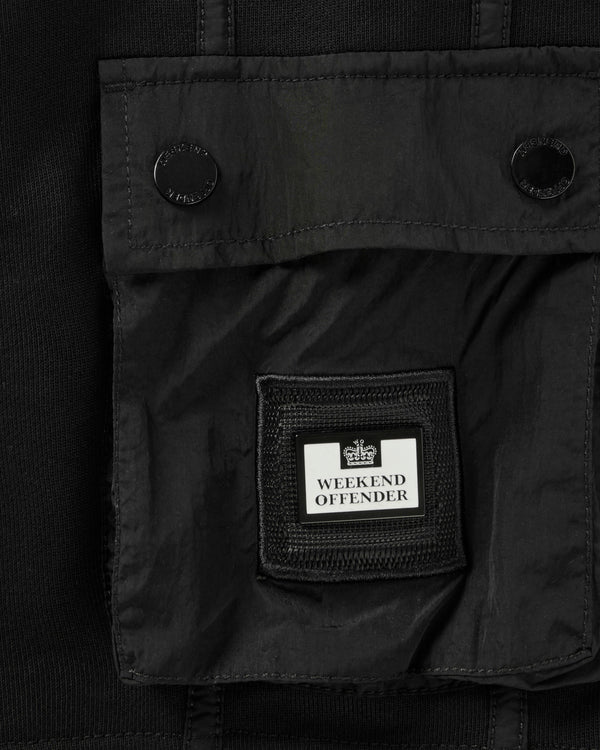 Kids Nor'Easter Jogger Shorts Black