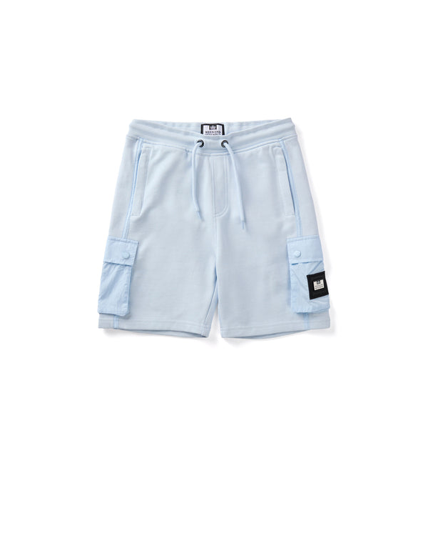 Kids Nor'Easter Jogger Shorts Sky Blue
