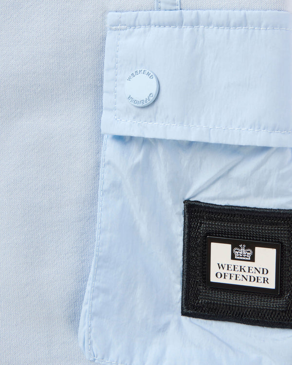 Kids Nor'Easter Jogger Shorts Sky Blue