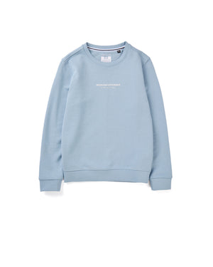Kids Raval Sweatshirt Blue Tourmaline/White