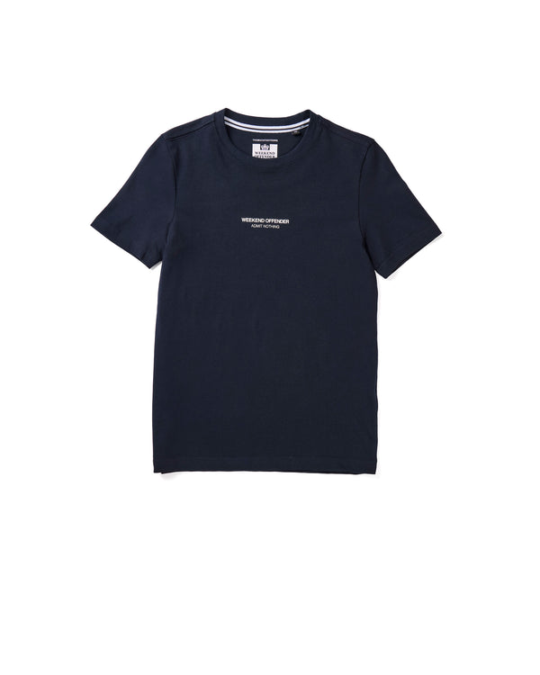 Kids Millergrove T-Shirt Navy/White