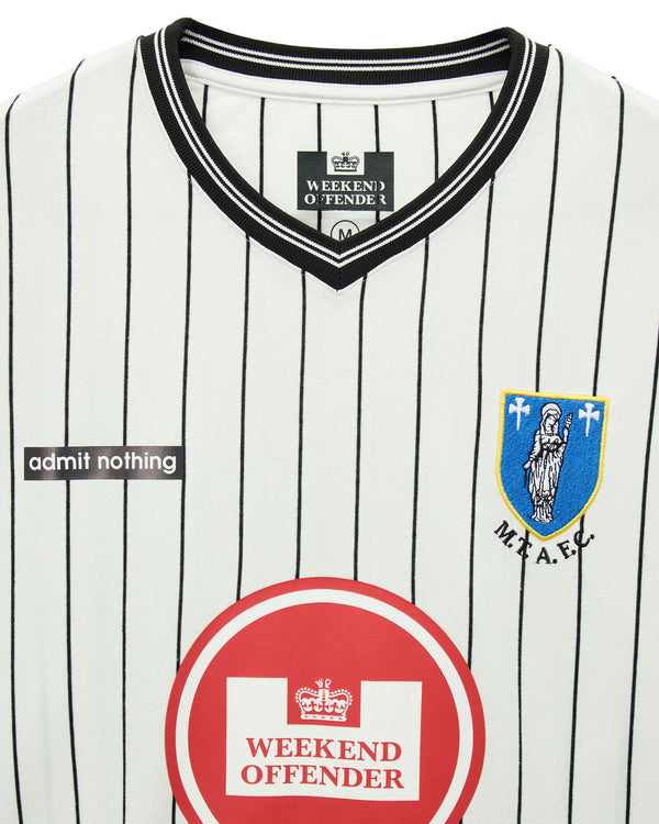Kids Atalanta Football Shirt White