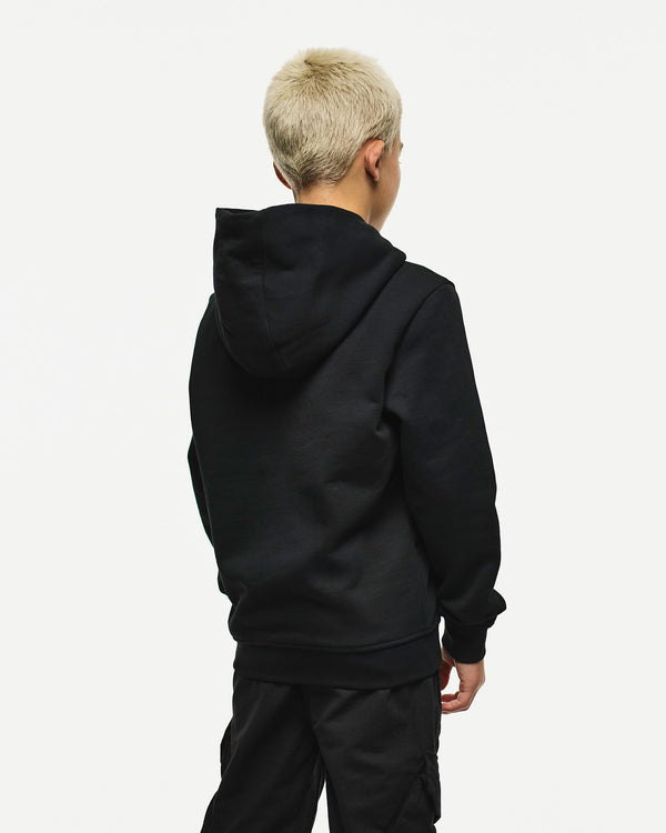 Kids Cobain Hoodie Black/Blue Shadow
