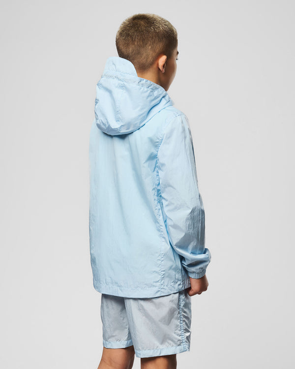 Kinder-Technikerjacke mit Netzfutter, Himmelblau