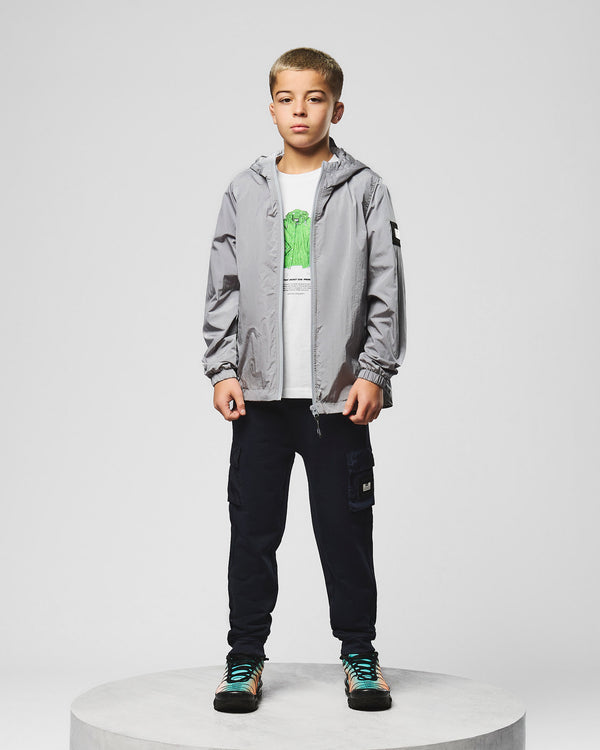 Kids Technician Mesh Lined Jacket Smokey Grey