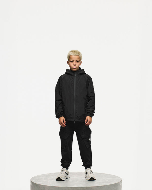 Kids Technician Fleece Lined Jacket Black
