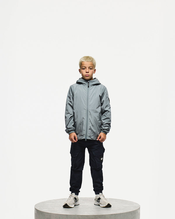 Kids Technician Fleece Lined Jacket Porpoise Grey