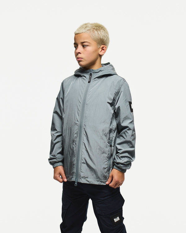 Kids Technician Fleece Lined Jacket Porpoise Grey