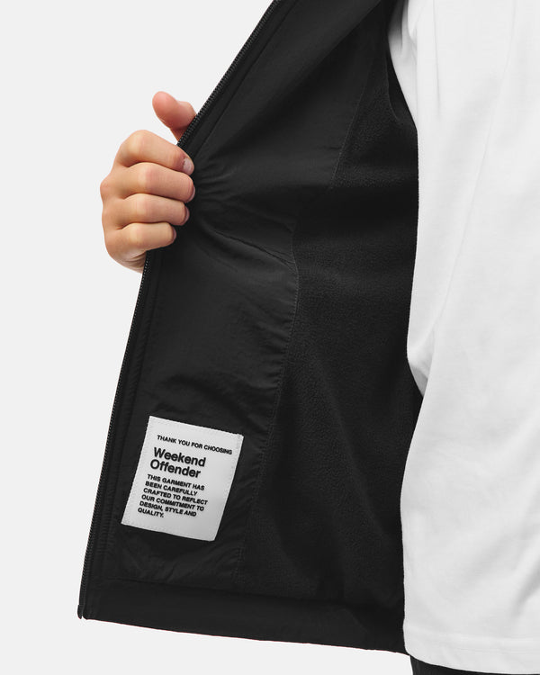 Kids Technician Fleece Lined Jacket Black
