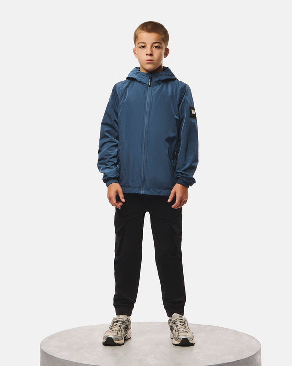 Kids Technician Fleece Lined Jacket Lagoon Blue
