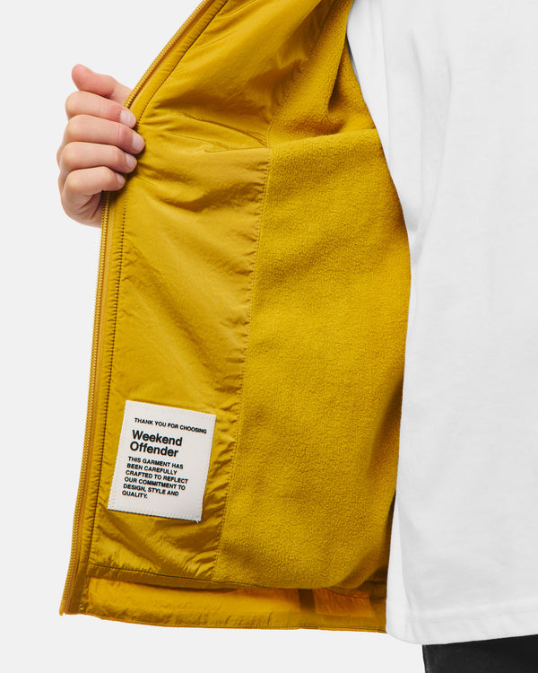 Kids Technician Fleece Lined Jacket Saffron