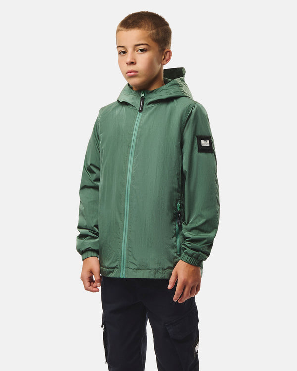 Kids Technician Fleece Lined Jacket Thyme Green