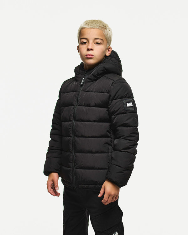 Kids La Guardia Puffer Jacket Black