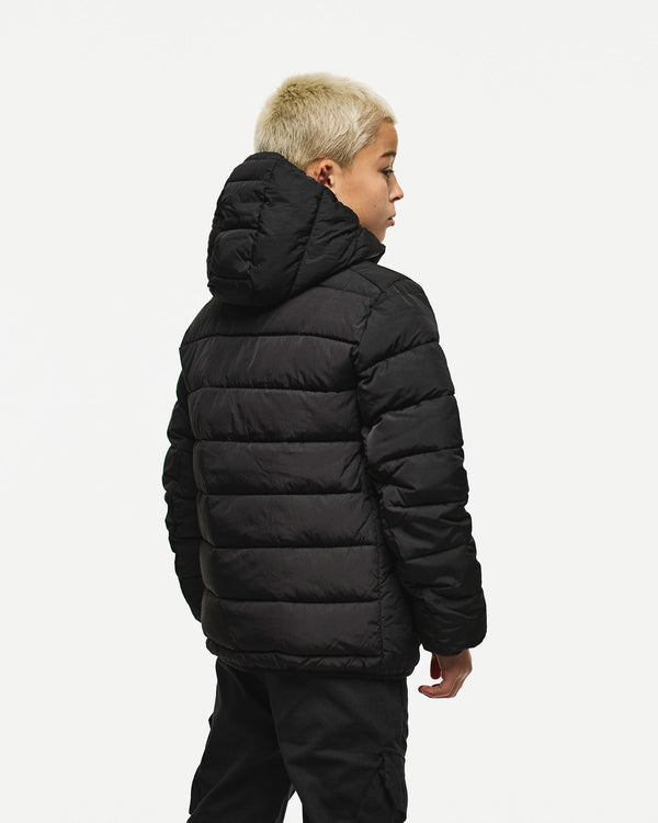 Kids La Guardia Puffer Jacket Black