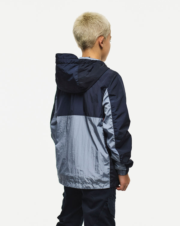 Kids Parissa Windbreaker Jacket Navy/Blue Shadow