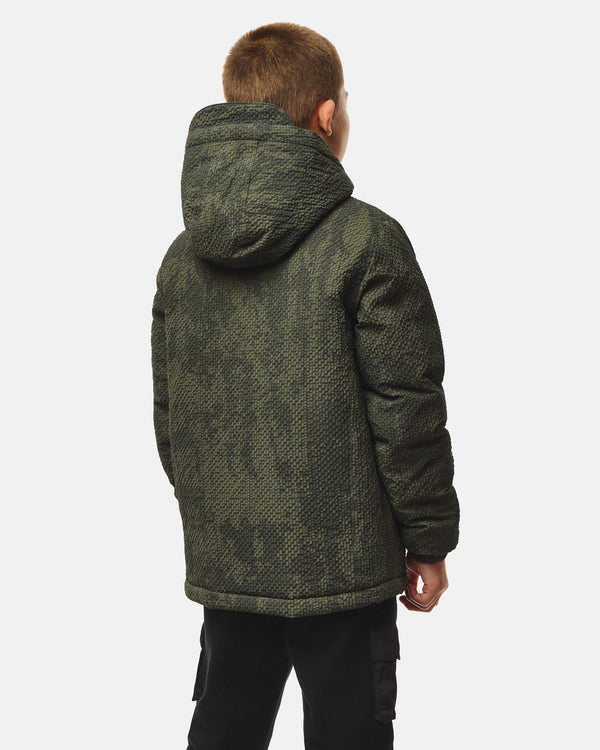 Kids Technician Ero Jacket Black Forest Green