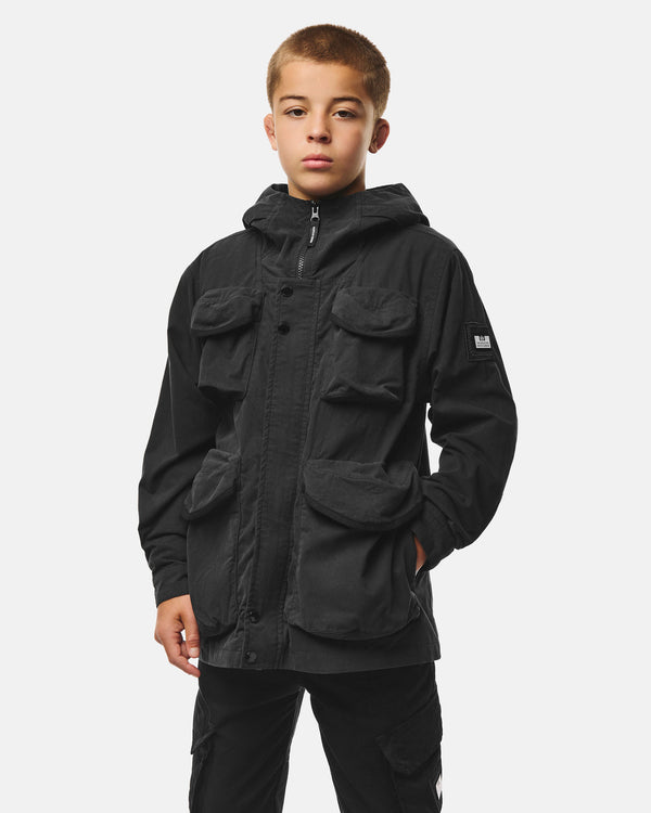 Kinder Feldjacke Cotoca Schwarz