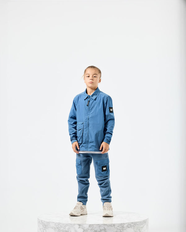 Kids Vinnie Over-Shirt Baltic Blue