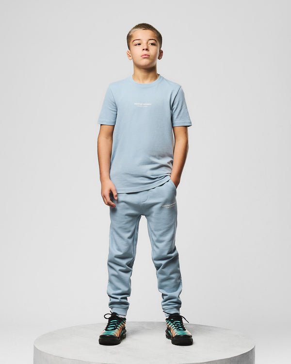 Kids Santana Joggers Blue Tourmaline/White
