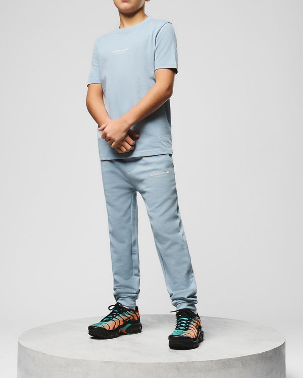 Kids Santana Joggers Blue Tourmaline/White