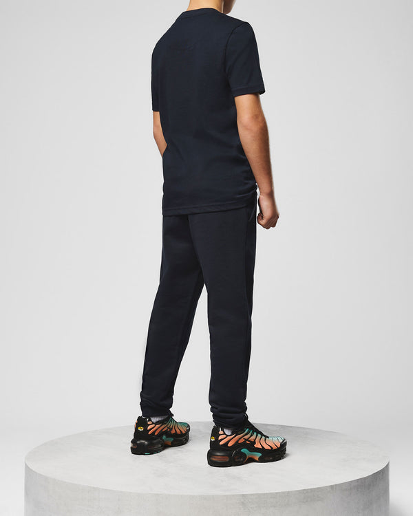 Kids Santana Joggers Navy/White