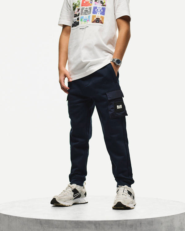 Kids Lippi Joggers Navy