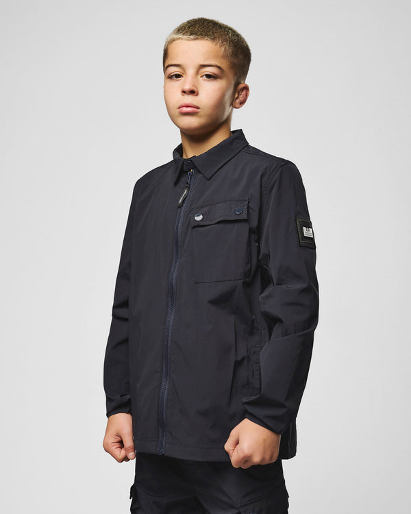 Southbank Kinder-Überhemd, Marineblau