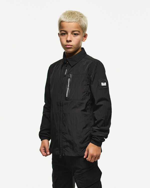 Kids Halen Over-Shirt Black