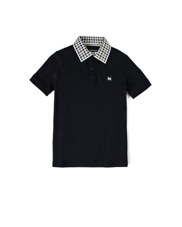 Kinder Tipasa Poloshirt Schwarz