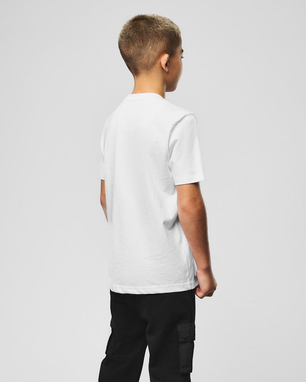 Kids Vinyl Graphic T-Shirt White