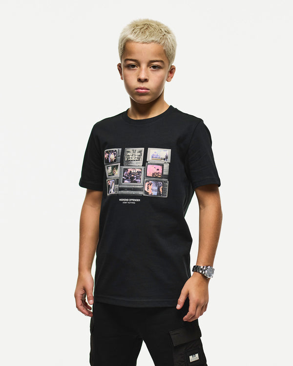 Kids Vision Graphic T-Shirt Black