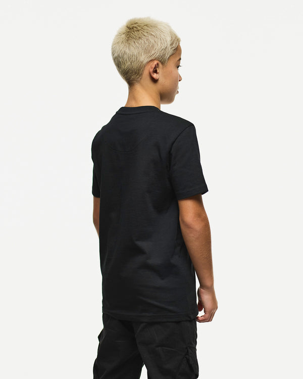 Kids Reggie Graphic T-Shirt Black