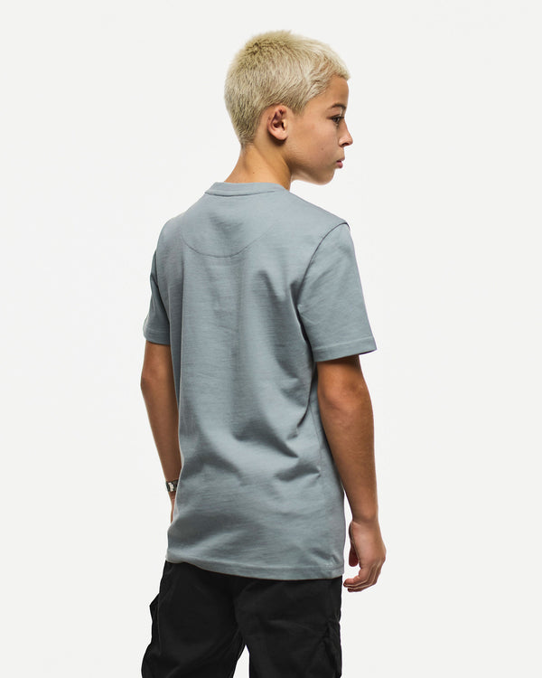 Kids Reggie Graphic T-Shirt Porpoise Grey