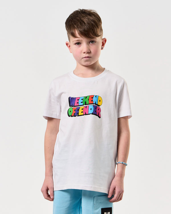 Kids Hallelujah Graphic T-Shirt White