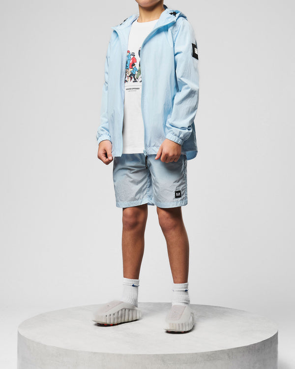 Kids Stacks Swim Shorts Sky Blue