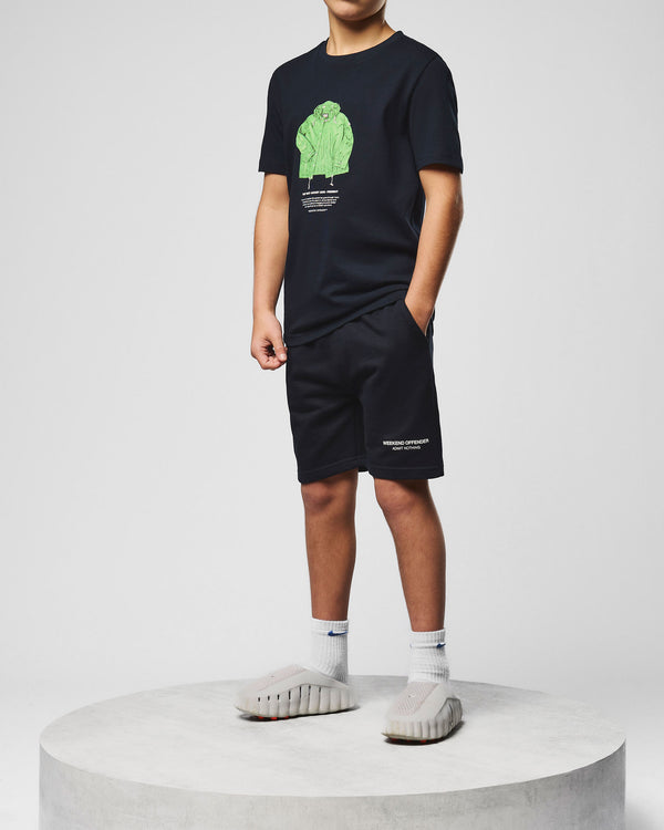 Kids Mytros Jogger Shorts Navy/White