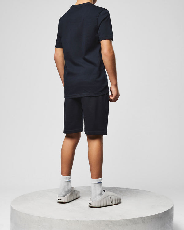 Kids Mytros Jogger Shorts Navy/White