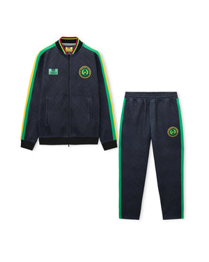 Kids One Nation Tracksuit Black