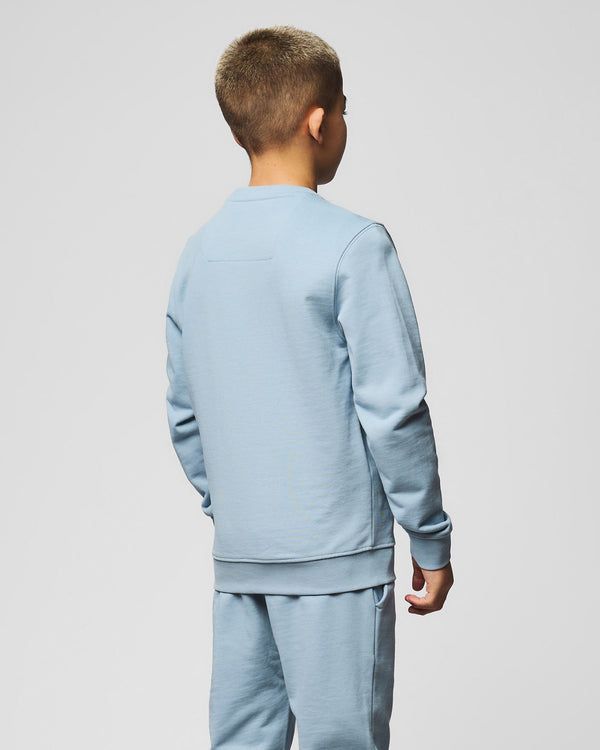 Kids Raval Sweatshirt Blue Tourmaline/White