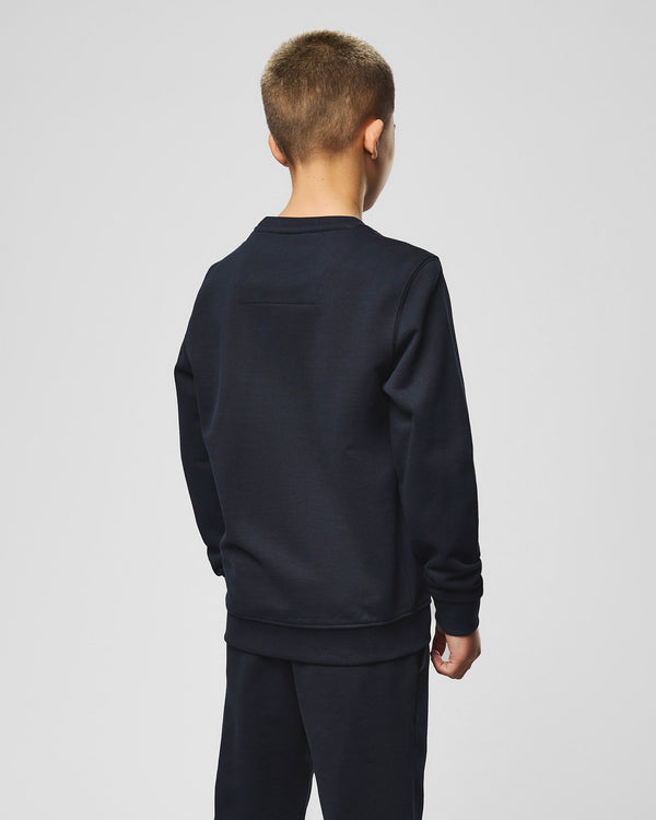 Kids Raval Sweatshirt Navy/White
