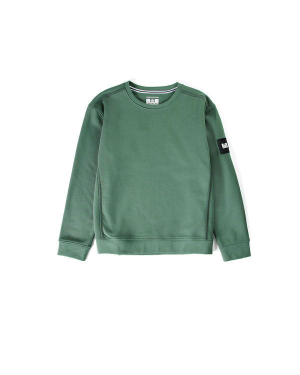 Kinder-Sweatshirt Thunder Thymian-Grün