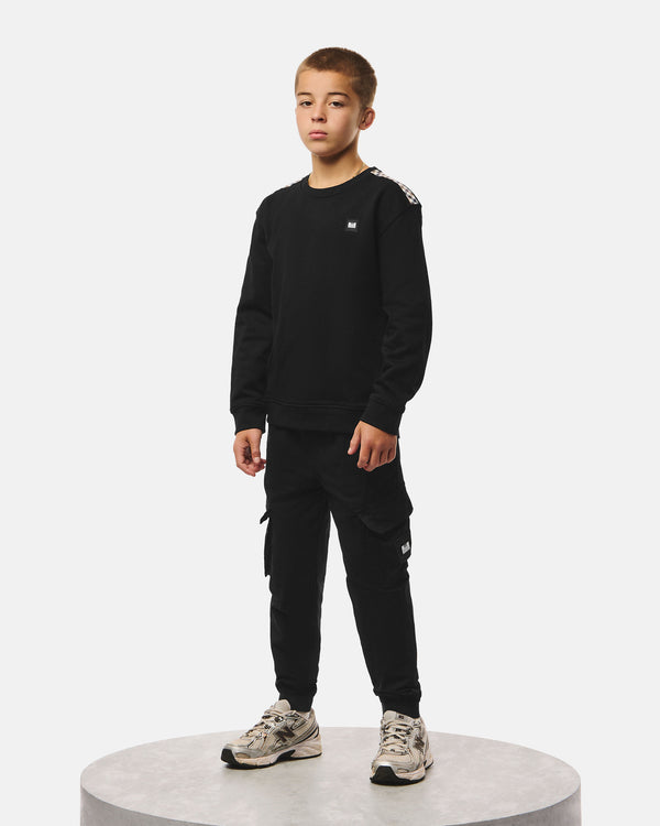 Felpa Beïda da Bambino Nera