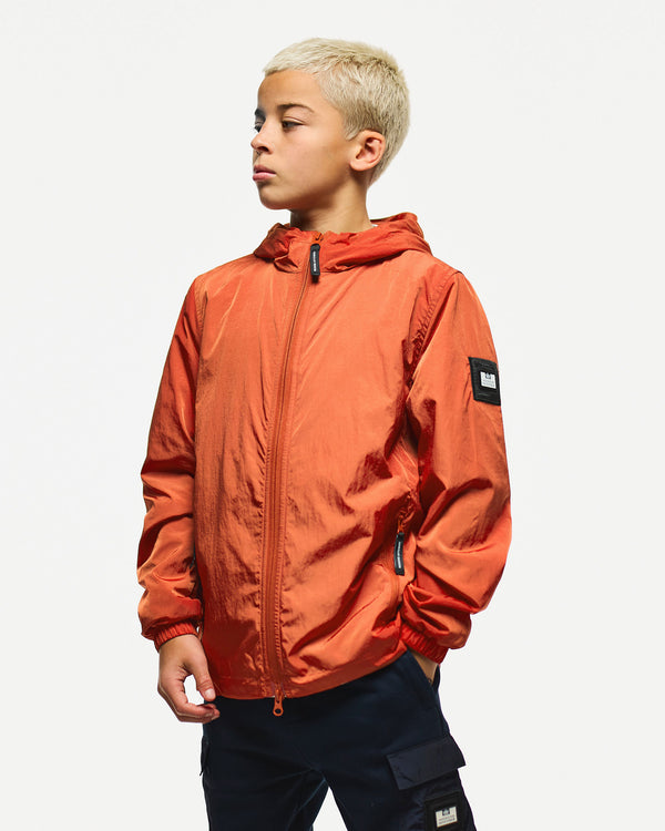Kids Technician Fleece Lined Jacket Sunset Orange