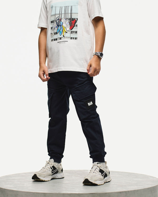 Kids Pianemo Cargo Pants Navy