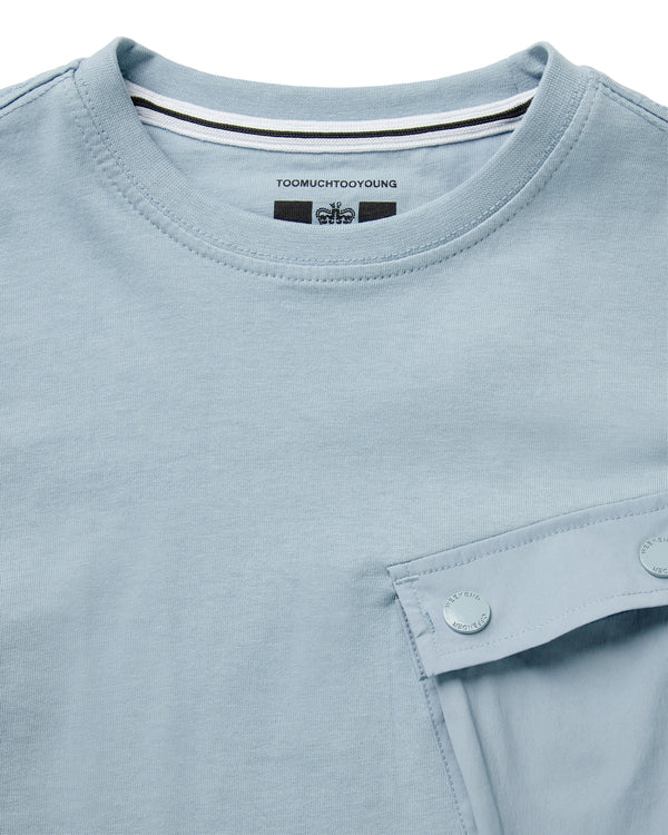 Kids Adrar T-Shirt Blue Tourmaline