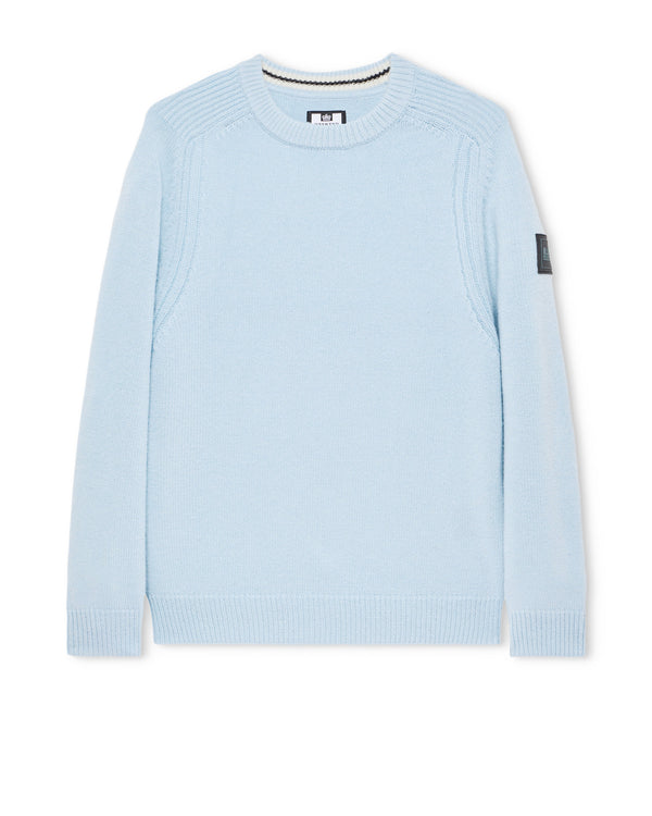 Zagreb Wool Jumper Winter Sky Blue