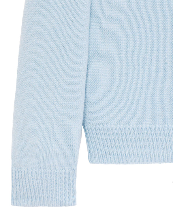 Zagreb Wool Jumper Winter Sky Blue