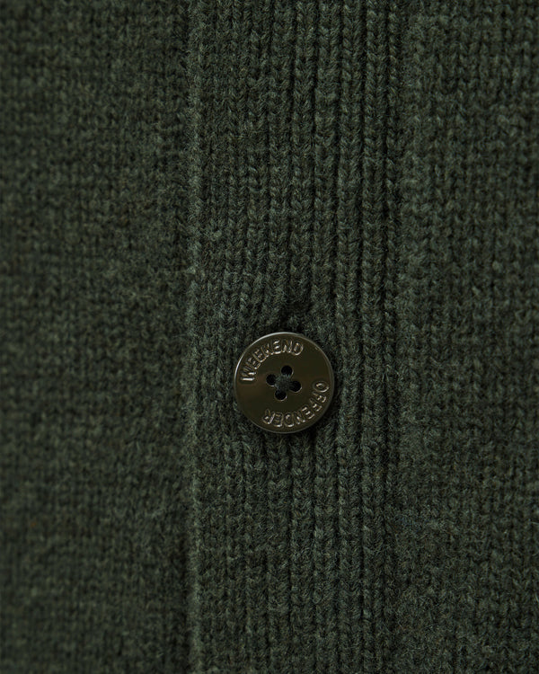 Lauda Woll-Cardigan Schwarzwaldgrün