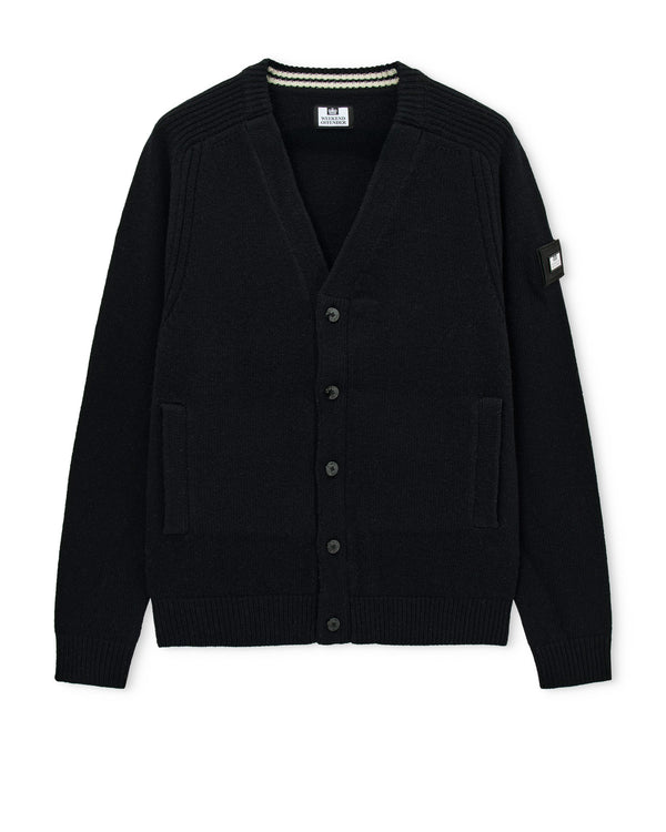 Lauda Wollstrickjacke Schwarz